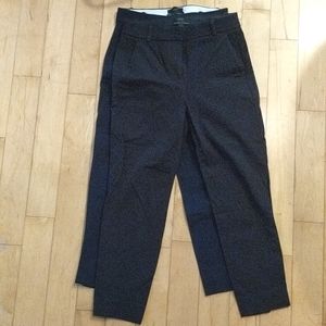 2 Pairs J. Crew High Rise Cameron Slim Crop Pants - Black + Navy - Size 2 Petite